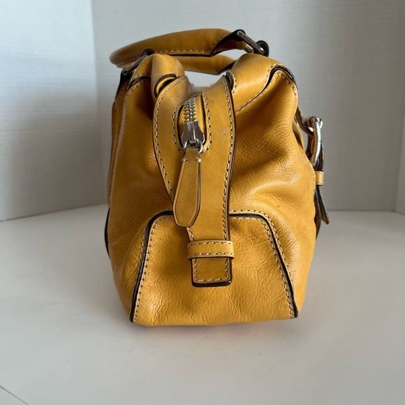 MICHAEL MICHAEL KORS Leather Double Handle Handbag Satchel - Picture 3 of 15